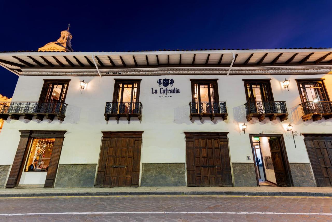 Hotel La Cofradia Pub-House Cuenca Eksteriør billede